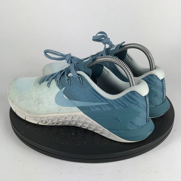 Nike Metcon 3 Glacier Blue CrossFit Training Shoes 849807-400 Women’s Size 8.5 - Picture 7 of 12